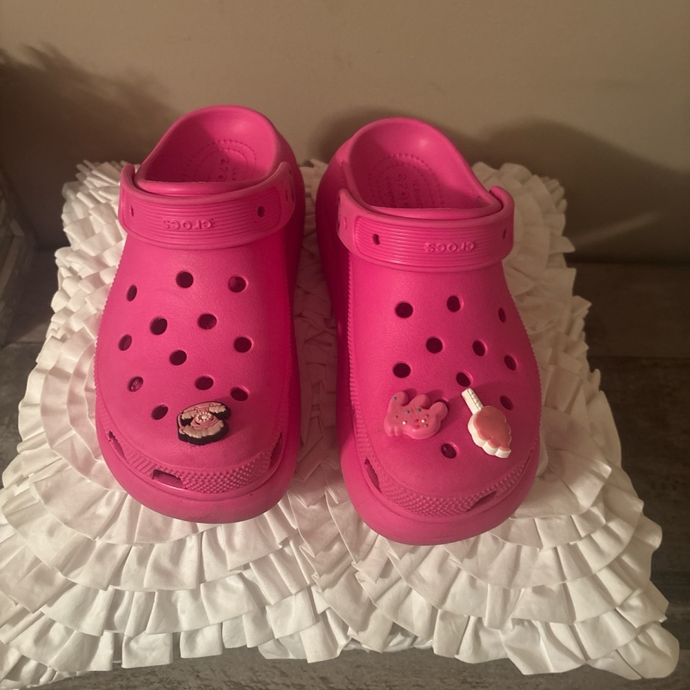 CROCS Kids Pink Water Shoes